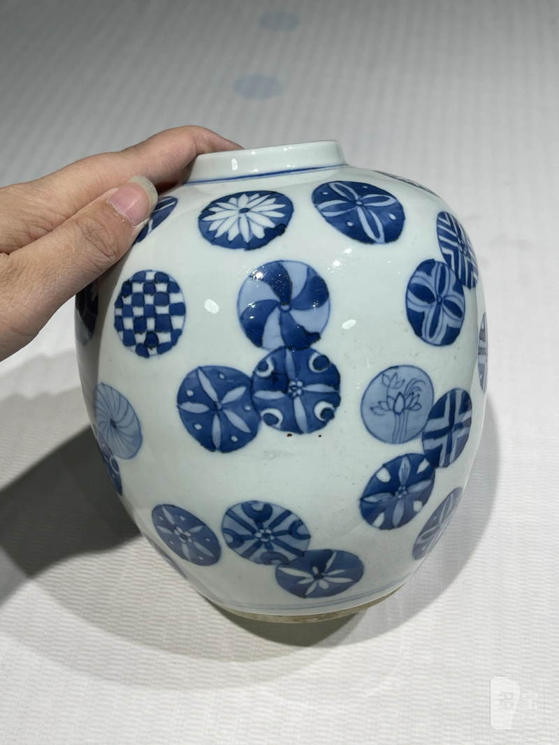 清代 青花瓷器一组八件 - 图21